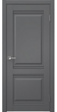 Готовый комплект межкомнатной двери, София 2 (экошпон антрацит)