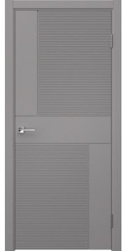 Межкомнатная дверь, Соло 1 (эмаль RAL 7036)