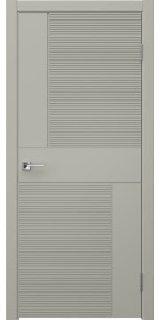 Межкомнатная дверь Соло 1 эмаль RAL 7044 — 1095