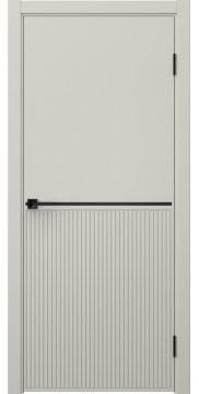 Межкомнатная дверь Соло 15 эмаль RAL 7044 — 1113