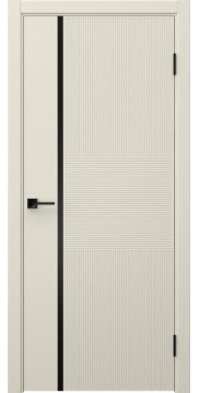 Межкомнатная дверь Соло 19 эмаль RAL 9001 — 0804