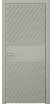 Межкомнатная дверь Соло 2 эмаль RAL 7044 — 1336