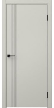 Межкомнатная дверь Соло 21 эмаль RAL 7044 — 1131