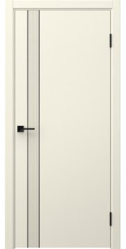 Межкомнатная дверь Соло 21 эмаль RAL 9001 — 0825