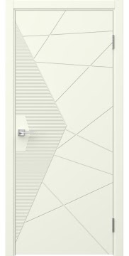 Межкомнатная дверь Соло 7 эмаль RAL 9010 — 1462