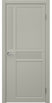 Межкомнатная дверь Соло классик 10 эмаль RAL 7044 — 1801