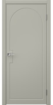 Межкомнатная дверь Соло классик 5 эмаль RAL 7044 — 1693