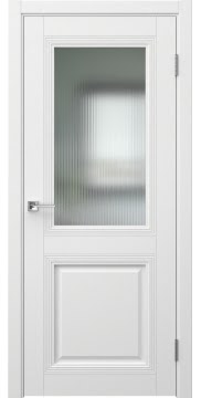 Дверь, София 2 багет 1 (экошпон аляска, со стеклом)