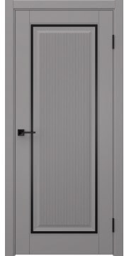 Межкомнатная дверь, Стиль 1М (эмаль RAL 7036)