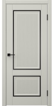 Межкомнатная дверь Стиль 2М эмаль RAL 7044 — 1216