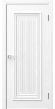Межкомнатная дверь, Стиль 1 багет (эмаль белая)