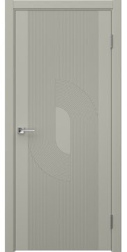 Межкомнатная дверь Вектор 2 эмаль RAL 7044 — 1498