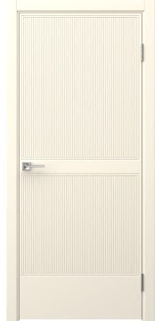 Межкомнатная дверь Вектор 4 эмаль RAL 9001 — 0043