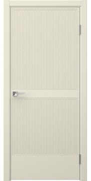 Межкомнатная дверь Вектор 4 эмаль RAL 9001 — 0043