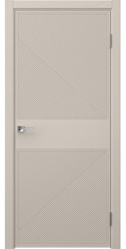 Межкомнатная дверь Вектор 6 эмаль мокко — 1512