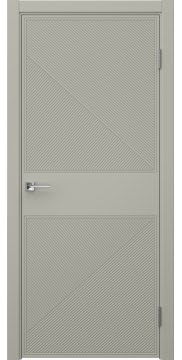 Межкомнатная дверь Вектор 6 эмаль RAL 7044 — 1510