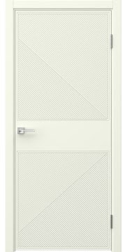 Межкомнатная дверь Вектор 6 эмаль RAL 9010 — 1511