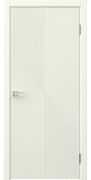 Межкомнатная дверь Вектор 7 эмаль RAL 9010 — 1514