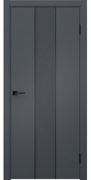 Межкомнатная дверь Вектор 8 эмаль RAL 7012 — 0054